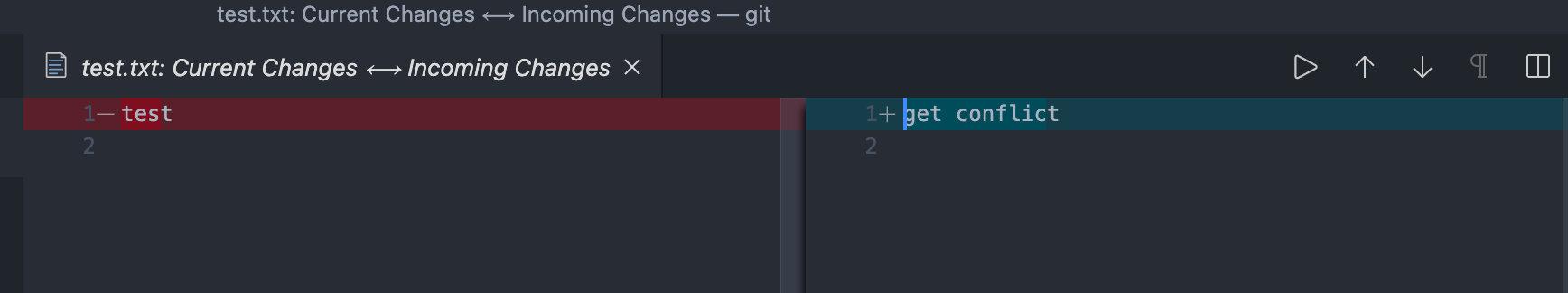 我在git merge的时候遇到了冲突，怎么解决？