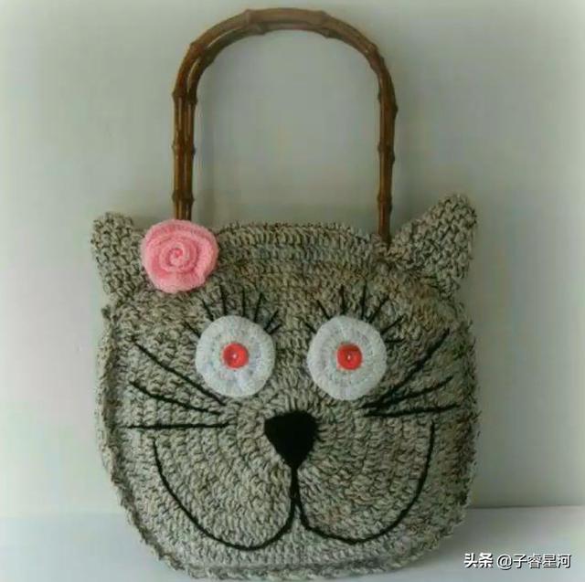 #超级宝妈#可爱又漂亮!多款手工编织的小包包,送给孩子最好的礼物