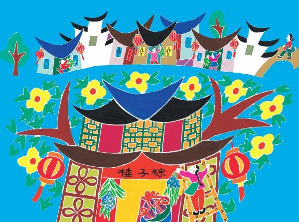 金山|领略乡土之美，金山农民画绘本原画展走进宋庆龄文化空间