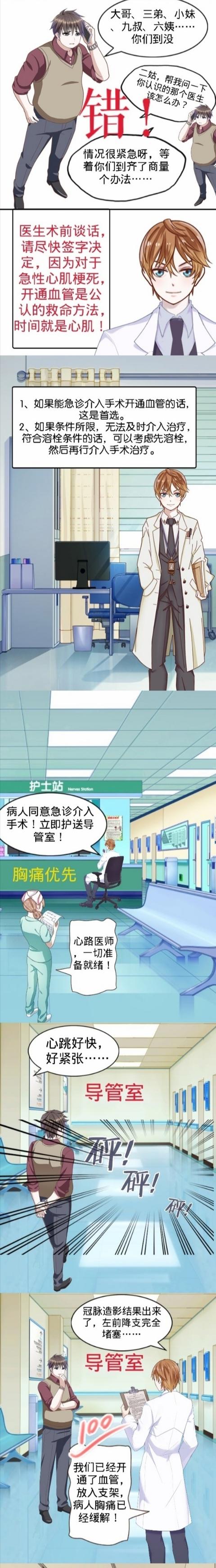 高血压|辟谣！急性心梗不要心脏支架手术？胸痛后怎么办？很简单照做就行