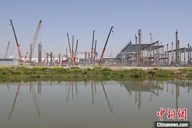 【环球网】特斯拉上海超级工厂二期建设已初具规模