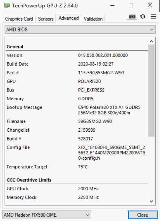 讯景 XFX RX 590 GME 傲狼版显卡评测