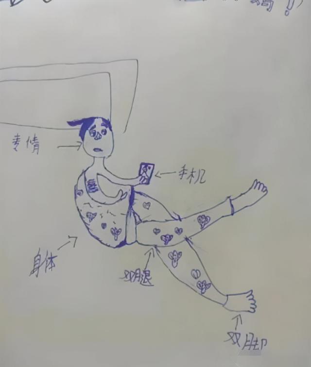 “妈妈3天没打我了”，老师让孩子画妈妈睡姿，作业收上来后笑翻