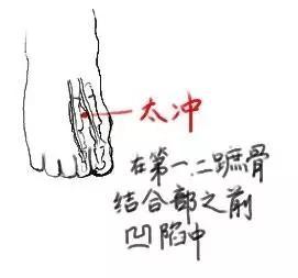 马丹阳十二穴(七)——太冲(偏瘫患者脚背伸不可大穴)