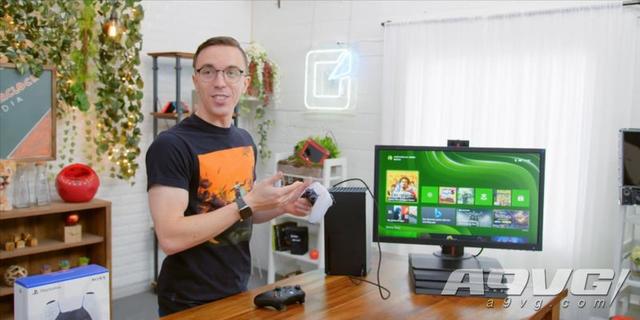 PS5主机外包装展示及DualSense手柄的开箱