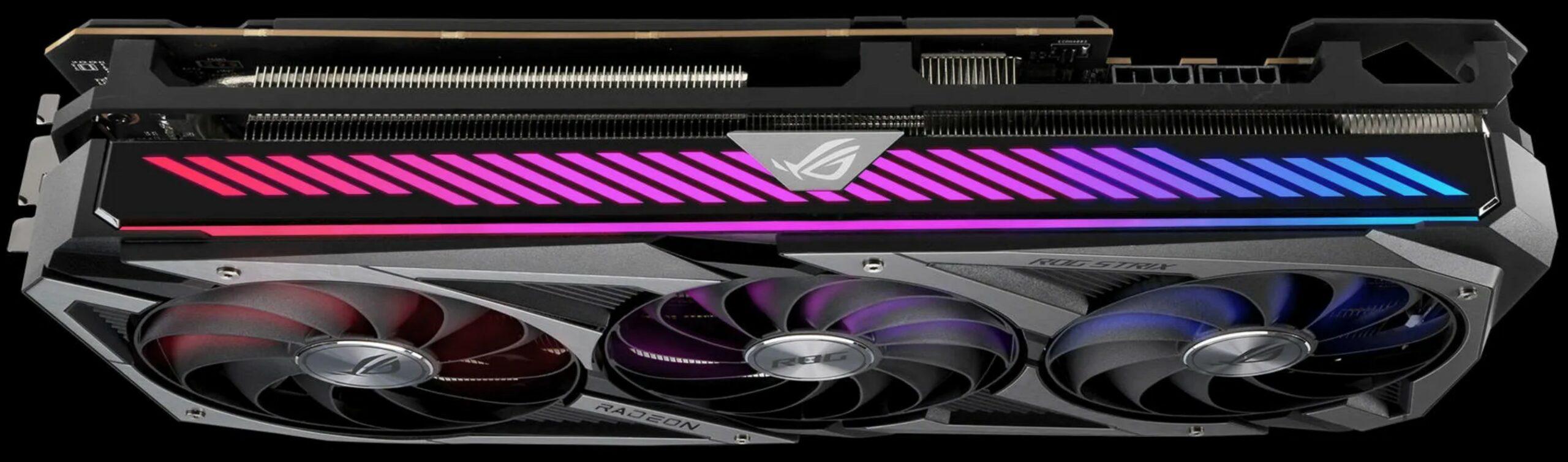 华硕推出了非公版RX6800系列显卡，主推ROG STRIX