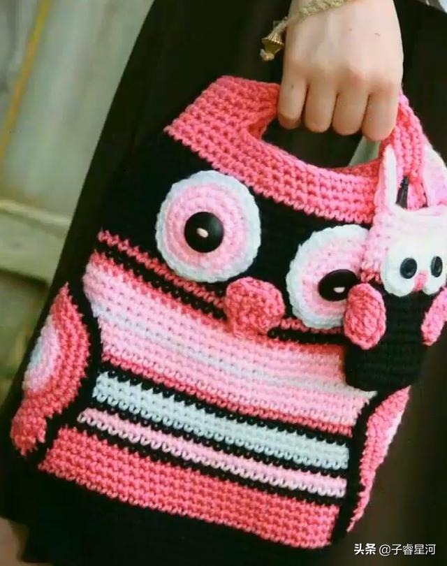 #超级宝妈#可爱又漂亮!多款手工编织的小包包,送给孩子最好的礼物