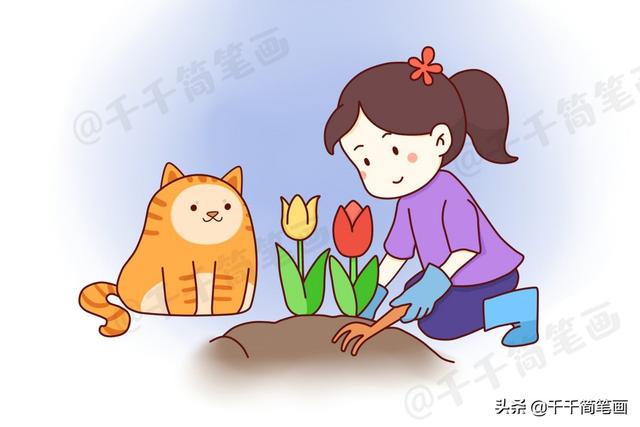 你的育儿经:儿童春天风景画大全,好看易画,让孩子更了解大自然