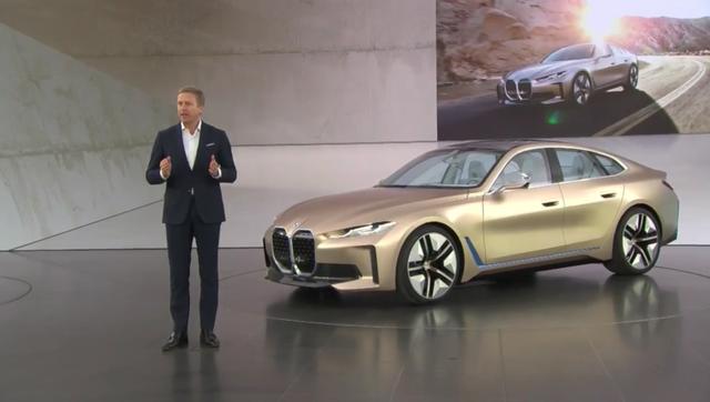 「乘车御剑」除了“大鼻孔”和新LOGO,第五代eDrive才是宝马i4概念车的惊艳