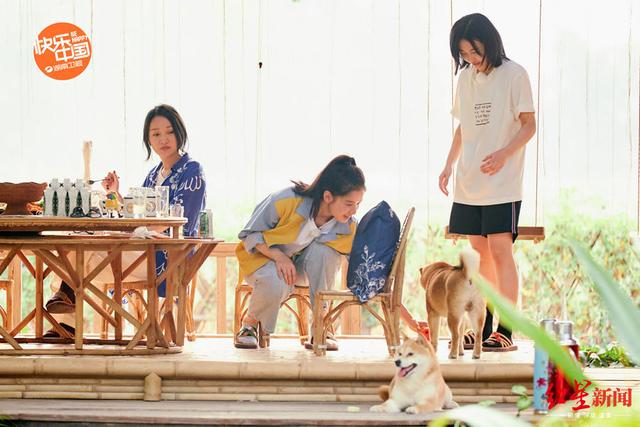 做客《向往的生活》，热心市民周迅帮主人搬香蕉红星新闻