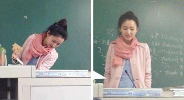 &quot;高颜值幼师&quot;走红，满分笑容撞脸杨颖，网友羡慕：想回去读书了