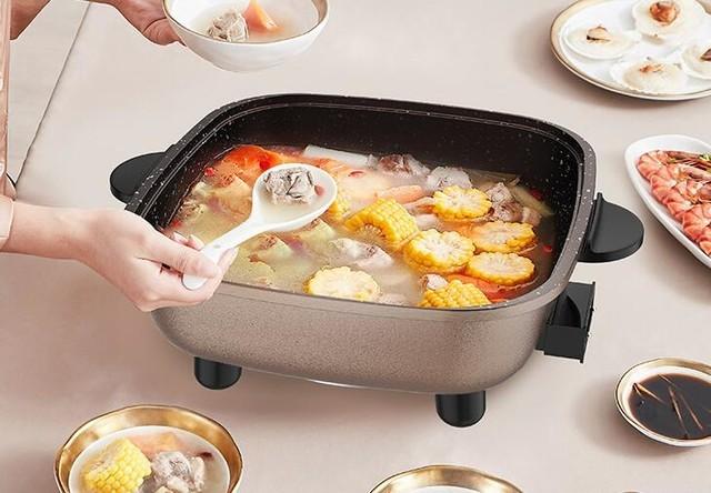 打工人必备！快用九阳电煮锅HG60吃顿火锅