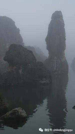 「趣旅游」【雾雪霜华】石林湖的白雾凉波