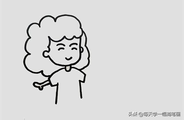 【你的育儿经】每天学一幅简笔画--一家三口手拉手简笔画图片