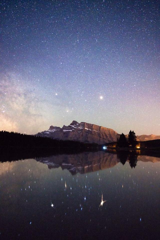 [旅行柚子君]在加拿大的星空下，闪耀女神的光芒吧
