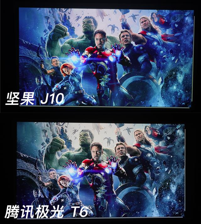 5000元档位投影对决——坚果J10、腾讯极光T6对比测评