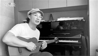 光明网▲80位巨星宅家献艺 传递“爱的信笺”