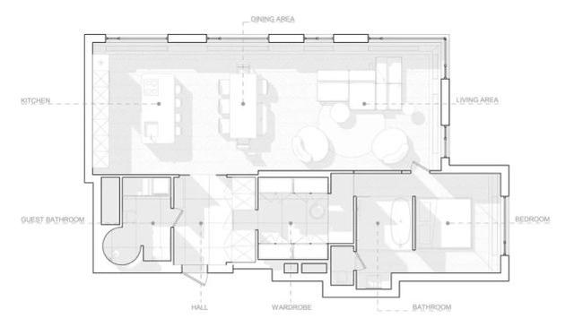 110㎡小夫妻的甜蜜婚房，灯光设计太撩人