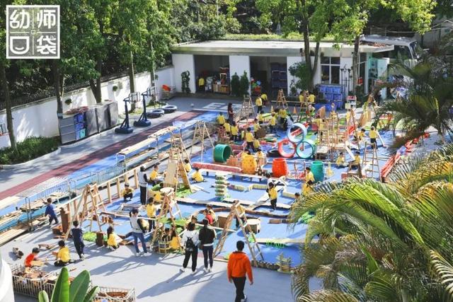 你的育儿经|当建构区搬到了户外，孩子能搭出一整个世界