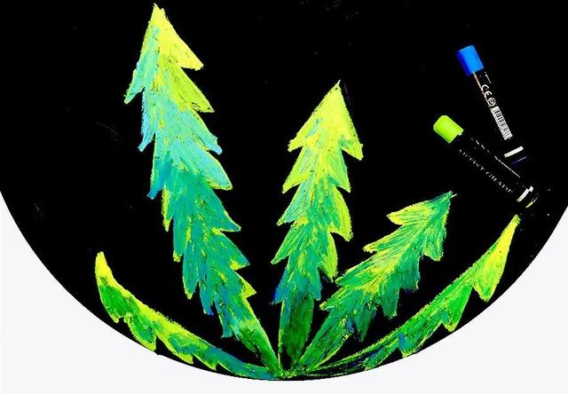 你的育儿经▲创意儿童画教程｜毛茸茸的蒲公英