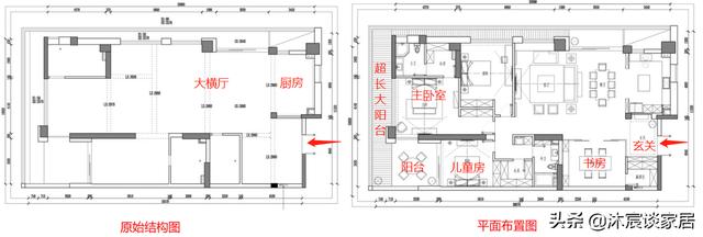 夫妻俩买下250㎡大平层，装成白色轻奢风很高级，室内敞亮大气