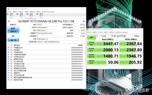 国产之光！入手光威弈512G M.2固态硬盘，实测后表现出彩