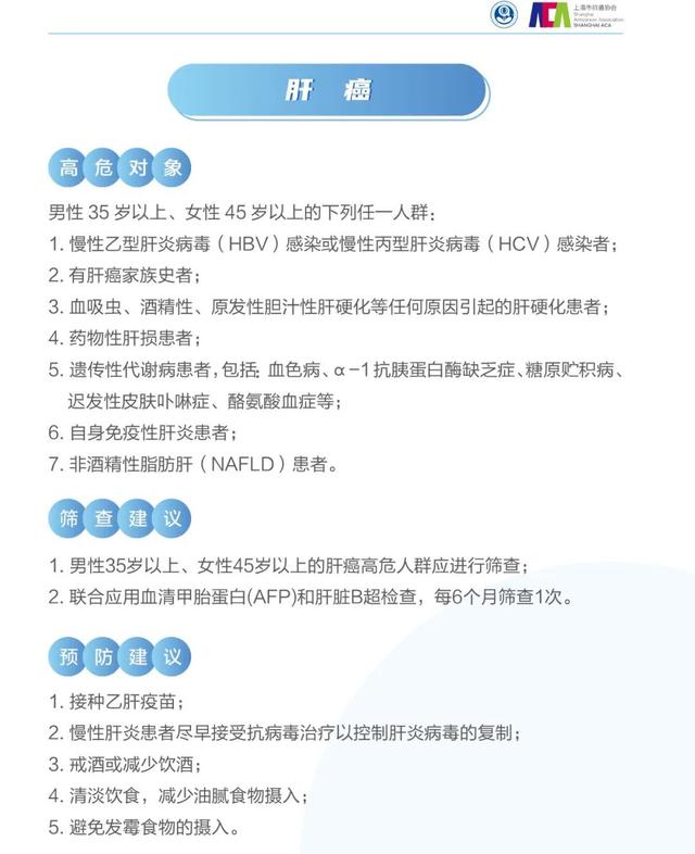 筛查|新版《居民常见恶性肿瘤筛查和预防推荐》发布