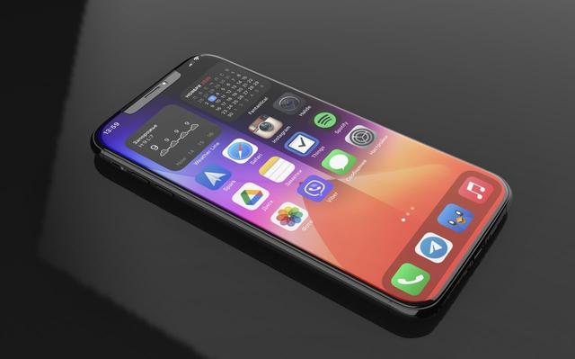 苹果邀请函风格壁纸，“iPhone12内部透明效果”壁纸