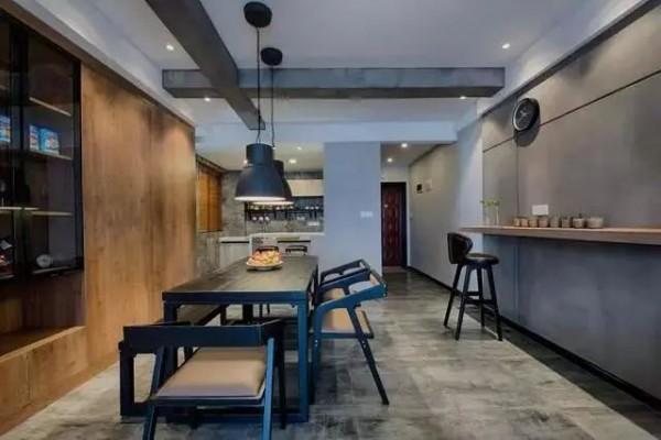 空间|100㎡现代小资风，简约工业范，年轻高级感