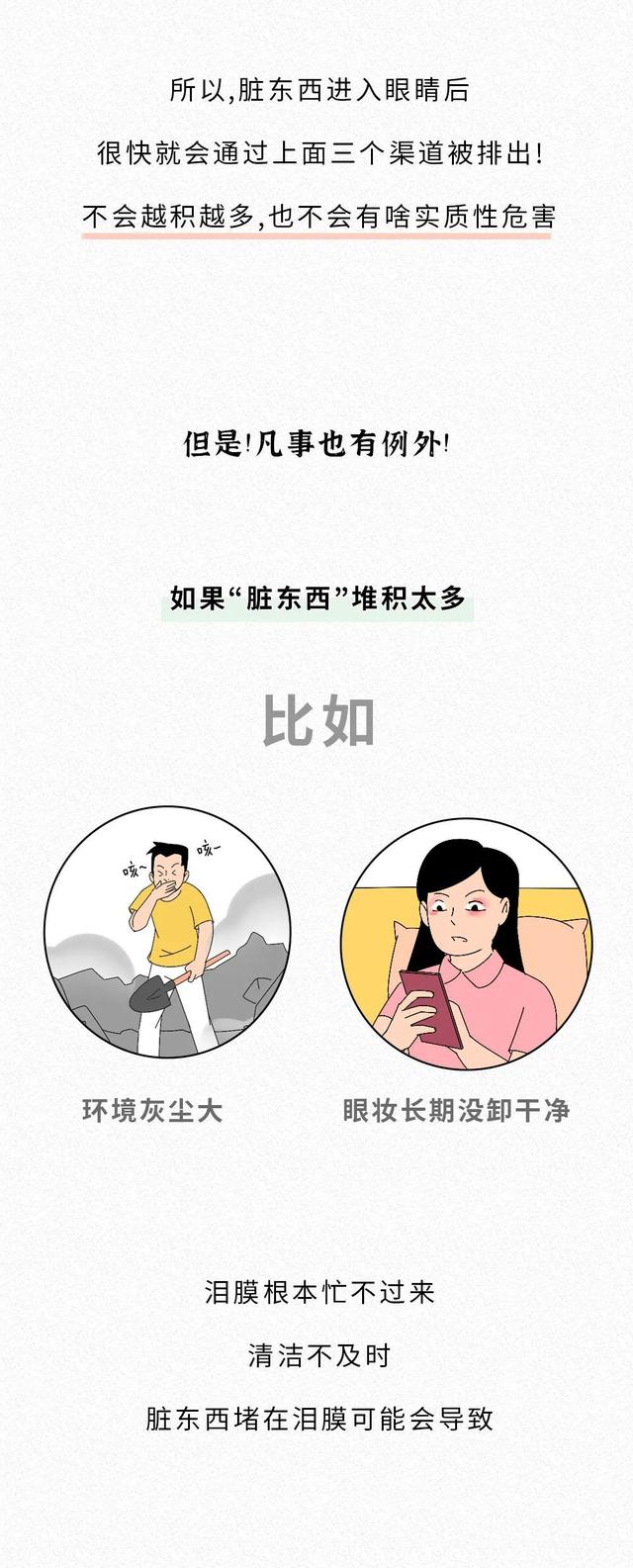 眼睛|眼睛里没揉出来的脏东西，最后都去哪里了？