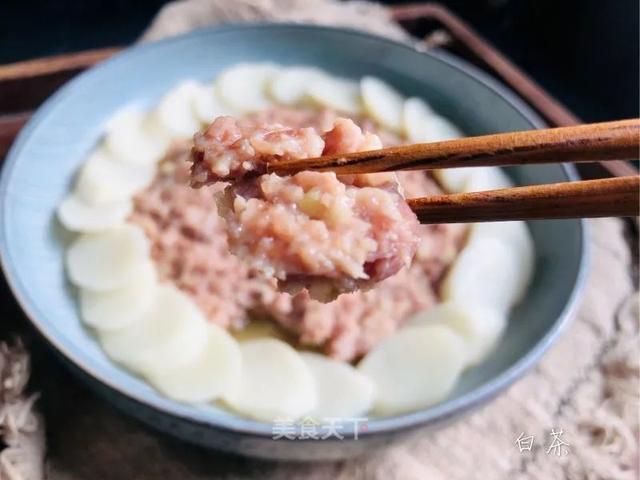 山药蒸肉饼：味道鲜香营养全，老人小孩都爱吃