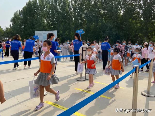 齐鲁聊城发布|东昌府区实验幼儿园开学第一天掠影