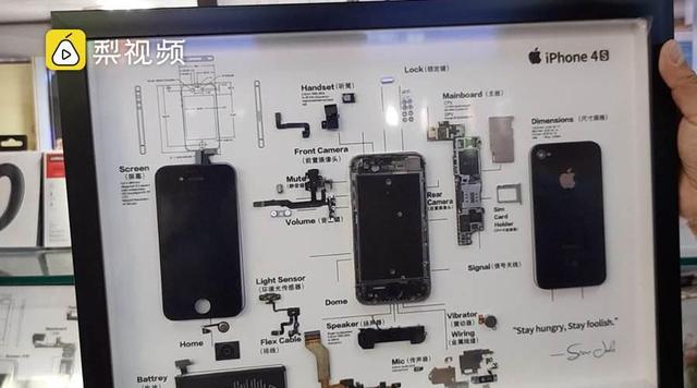 iPhone4被制成标本售卖 价格接近千元