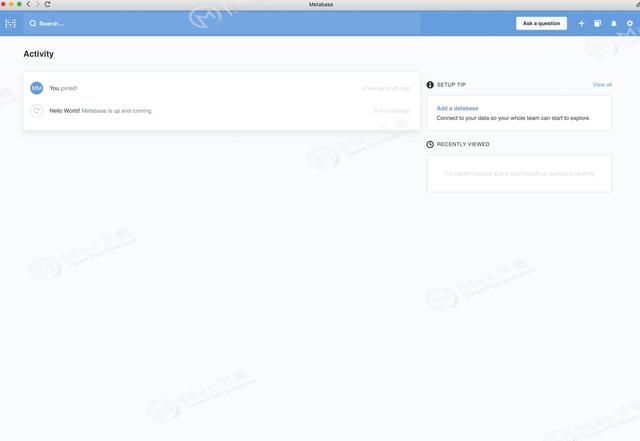 Metabase for Mac(数据分析查询工具)