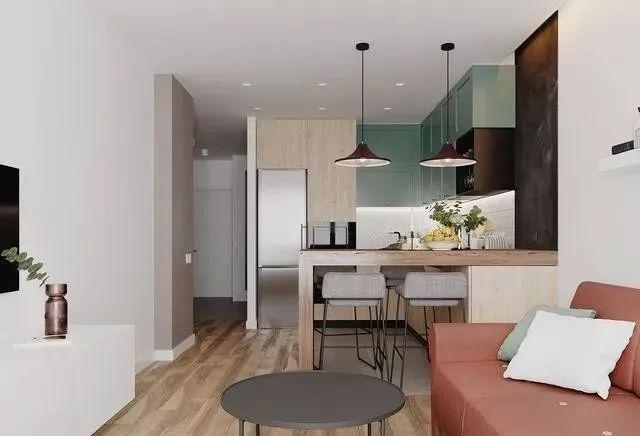 72平米、现代风，全屋温馨自在，还有一种摩登的美感