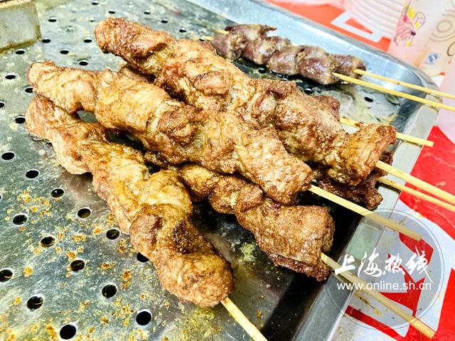 长宁人都懂！上海滩最大的里脊肉串，销魂的味道让上海人自豪