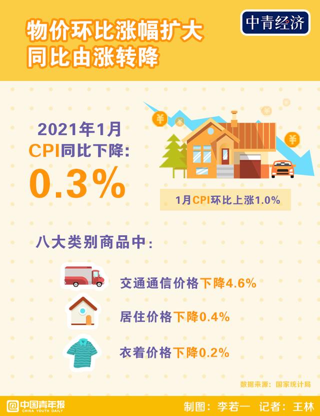 价格|1月CPI为何同比下降0.3% 国家统计局今天回应