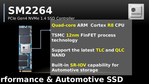 慧荣推出新一代PCIe 4.0 NVMe 1.4 SSD控制器 横扫高中低端