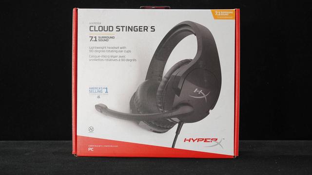 轻便简洁而强大 - HyperX 毒刺S 7.1声道游戏耳机