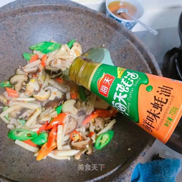 小炒双菇：鲜美入味，清爽下饭，十分钟就搞定