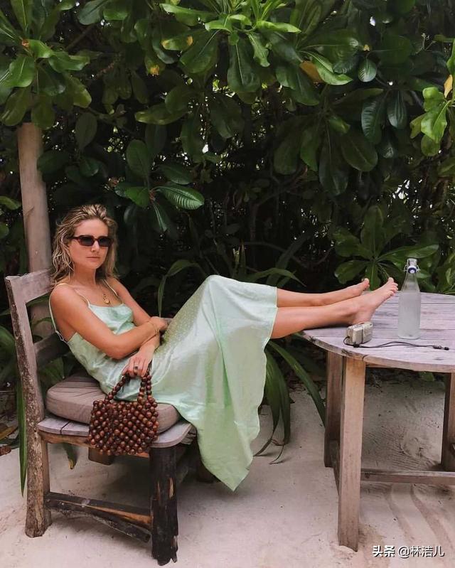 时尚迪科夏天做仙女，一定要带点“绿”才行，杨幂、钟楚曦都把绿色穿活了