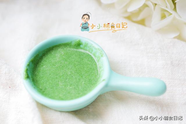 你的育儿经：六个月给娃加辅食你给孩子吃肉了吗？菠菜鸡肉泥