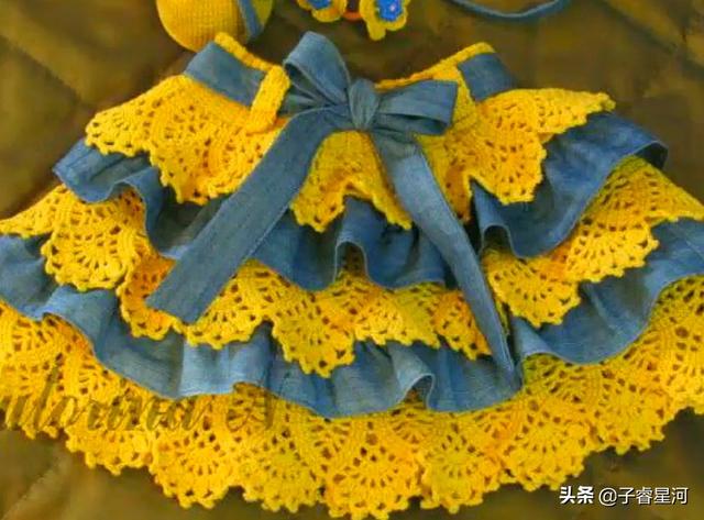 「你的育儿经」穿上手工编织的小裙子，您家宝宝就是最美的妞！喜欢的来仿！
