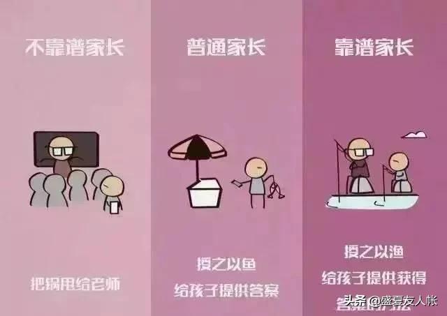 你的育儿经■10幅图揭秘可靠父母VS不可靠父母较大的差别，你是哪一种？