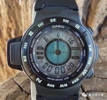 卡西欧首款罗盘功能手表——CASIO CPW 100