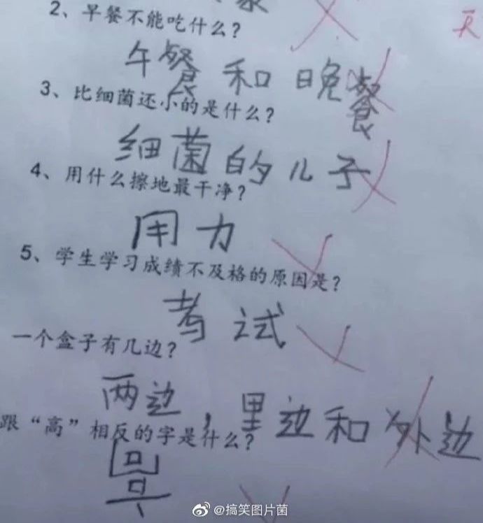 「文字上的青年」“寒假作业被我妈炒菜了”，千万不要随便动小学生的作业
