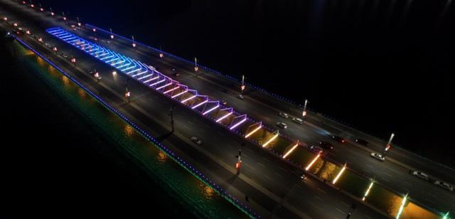 「世界那么大」盘点濮阳颜值最高的三座桥，每一座都美轮美奂