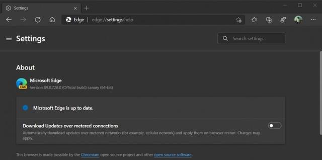 微软新提案：让Chromium跟随Windows 10计量连接功能以节省流量
