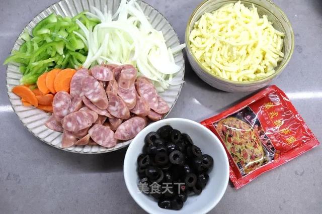 自制家庭版披萨，真材实料，好吃又健康！一点不比餐厅卖的差