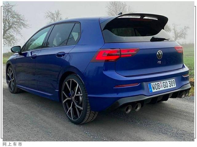 大众全新高尔夫R实拍！搭2.0T+7速双离合，配赛车桶椅，明年入华